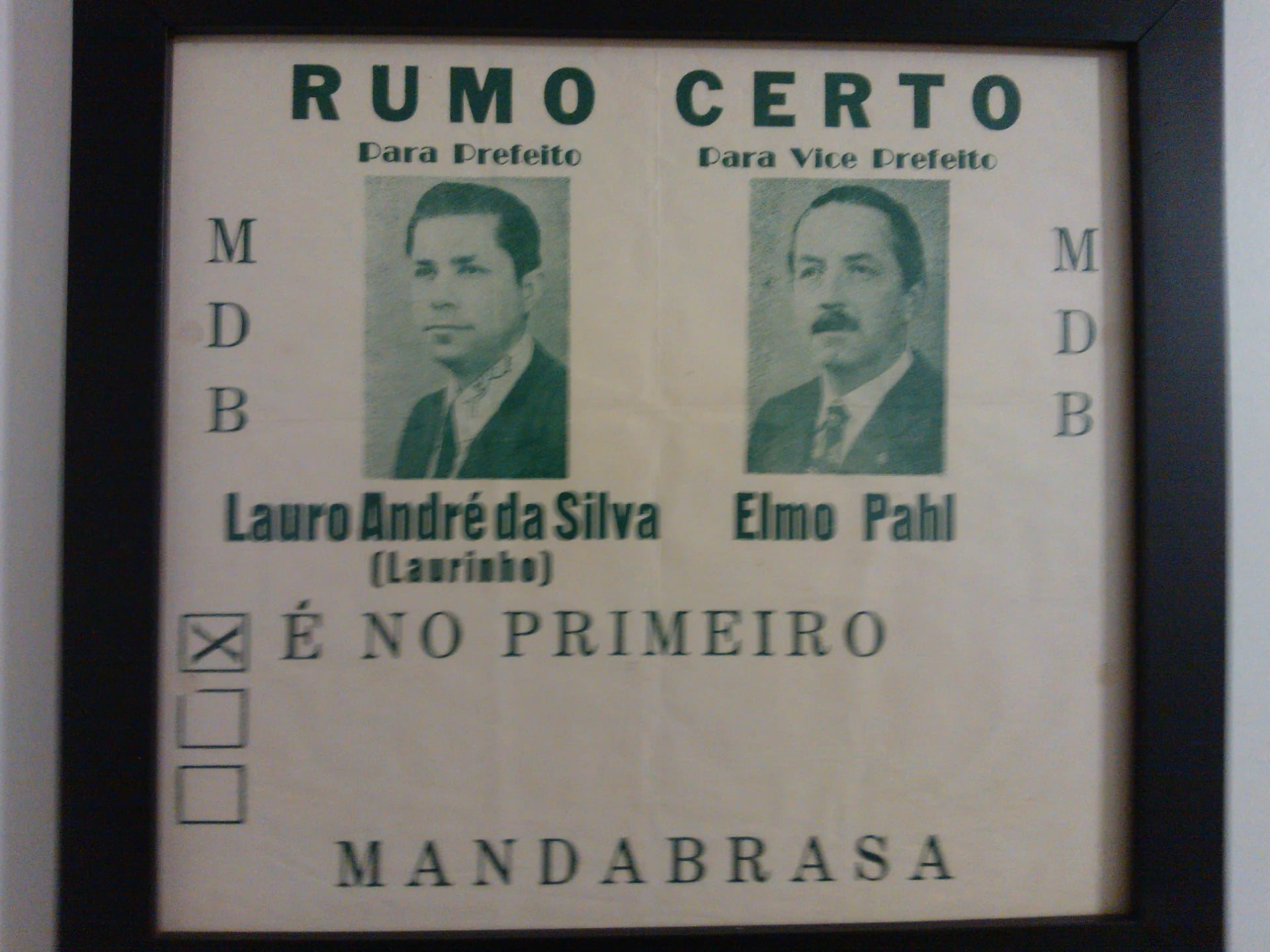 Porträt von Lauro André da Silva (1934–2020) – Gedenkseite