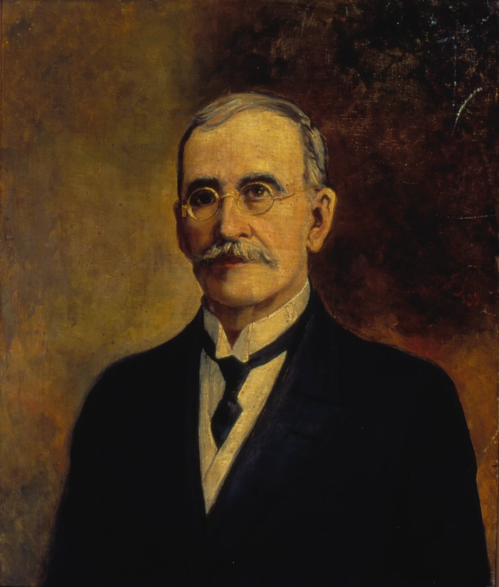Porträt von Luís Gonzaga da Silva Leme (1852–1919) – Gedenkseite