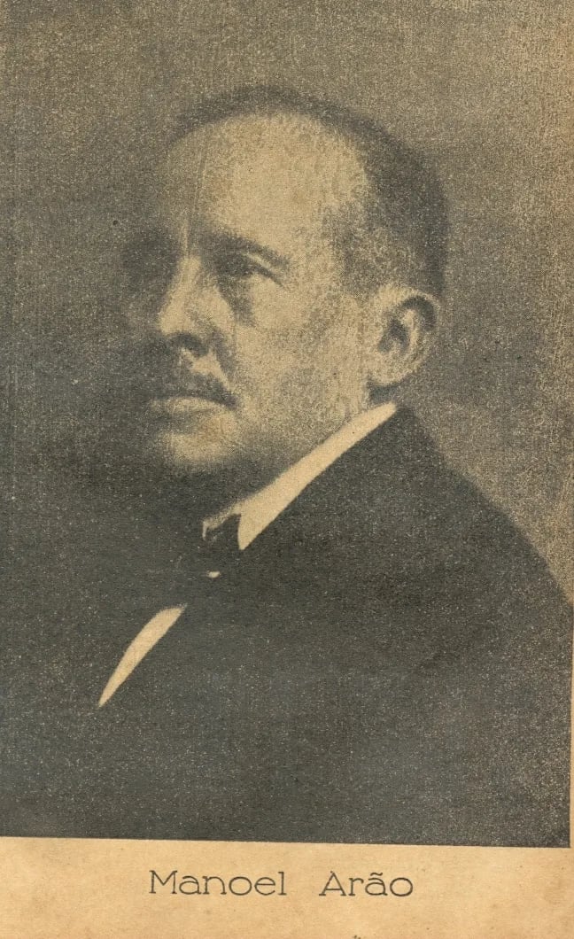 Porträt von Manoel Arão (1876–1930) – Gedenkseite