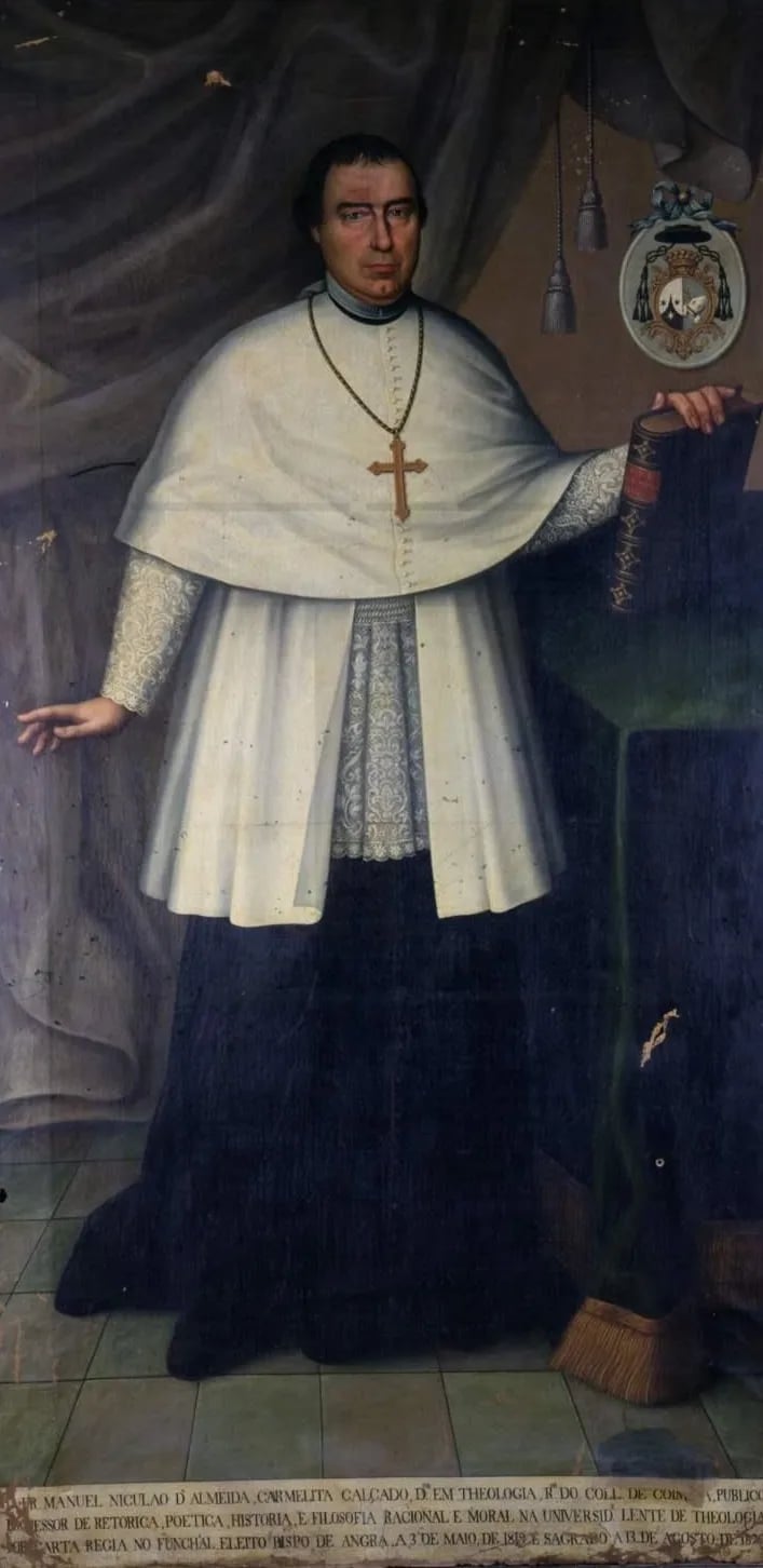 Porträt von Manuel Nicolau de Almeida (1761–1825) – Gedenkseite