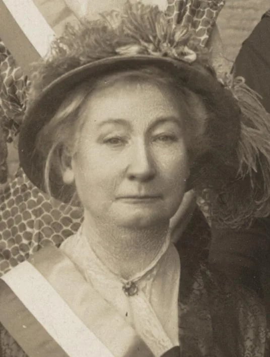 Porträt von May Wright Sewall (1844–1920) – Gedenkseite