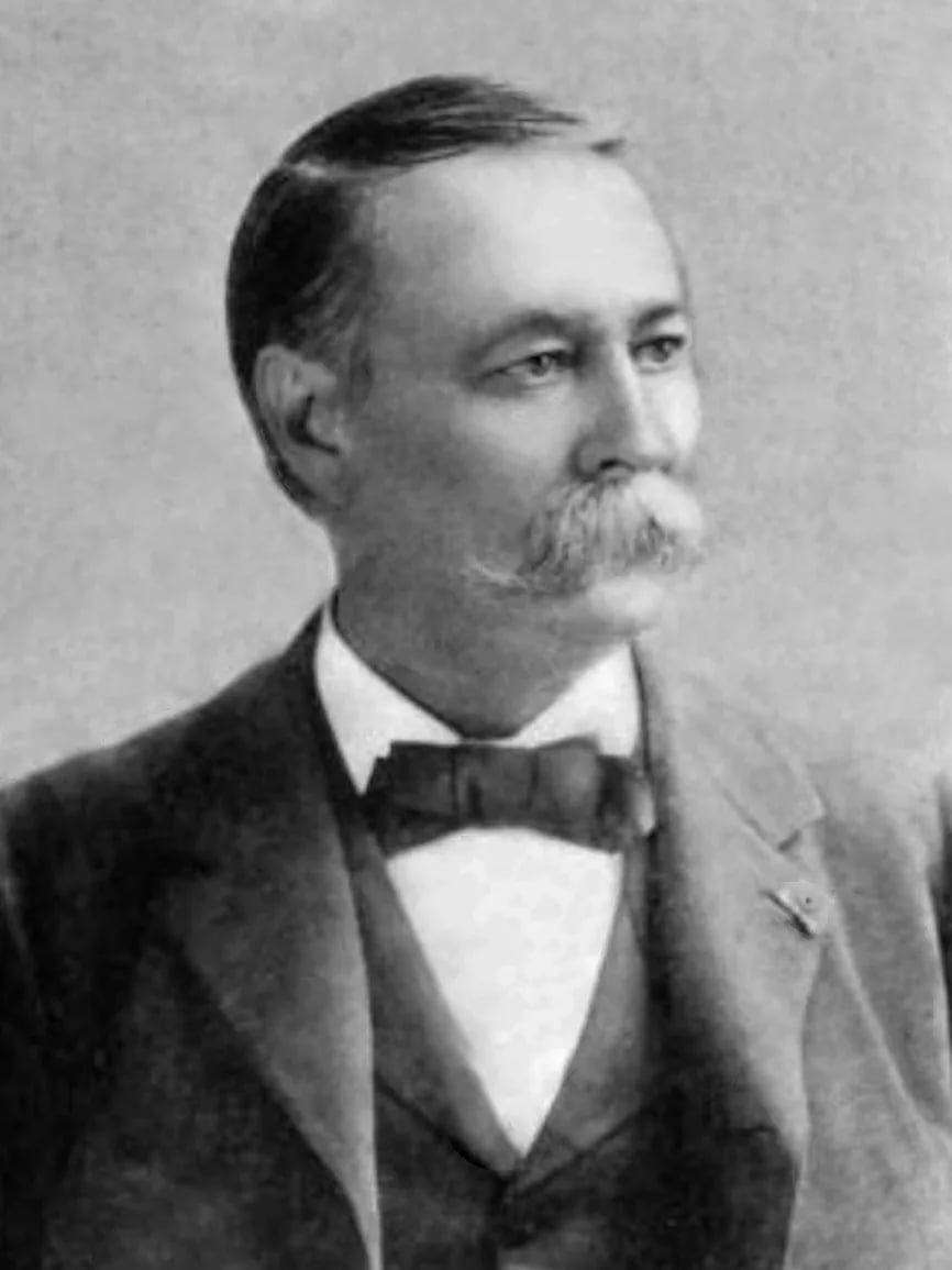 Portrait of Amos J. Cummings (1838–1902) – memorial page