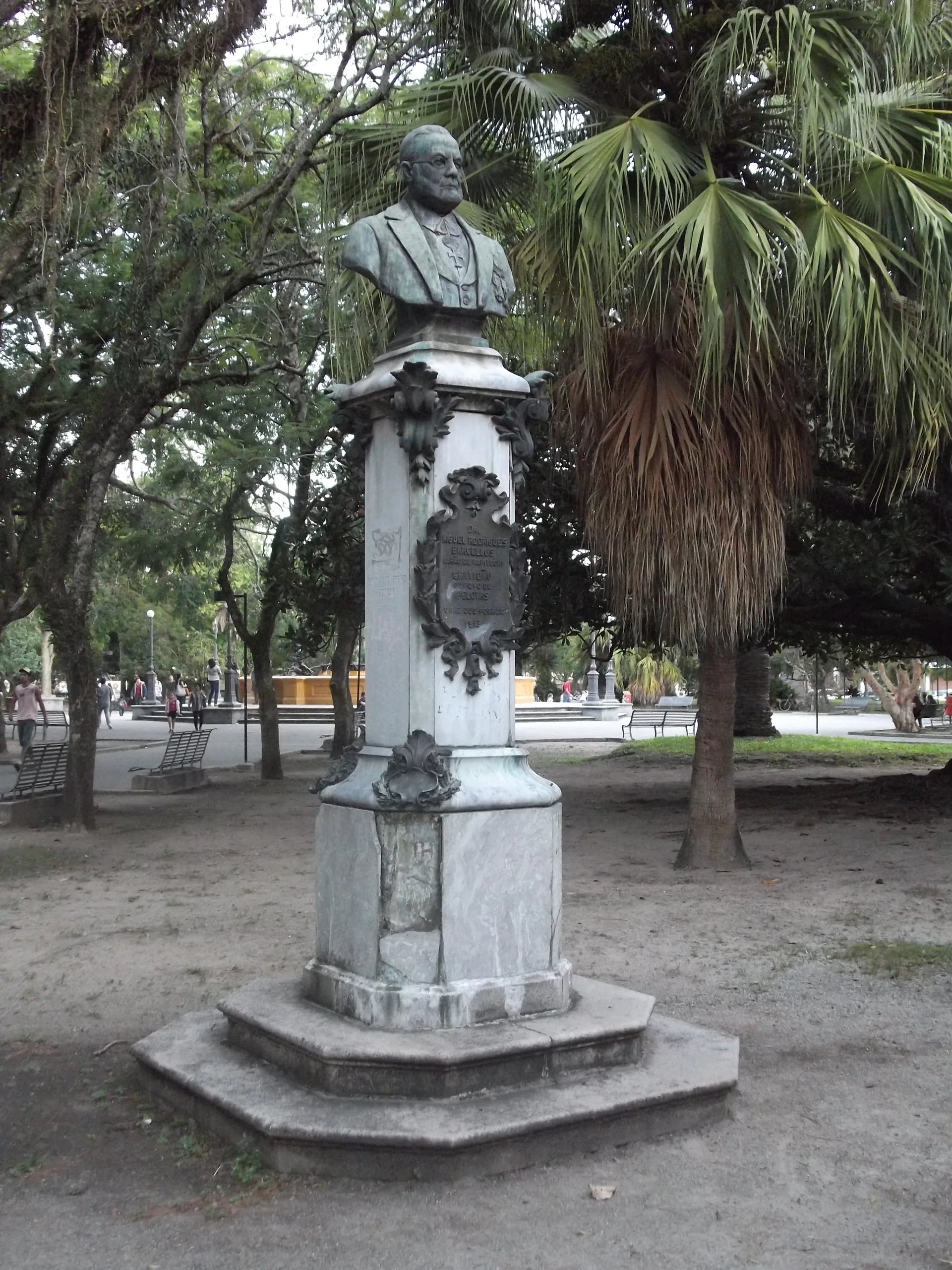 Porträt von Miguel Rodrigues Barcelos (1826–1896) – Gedenkseite