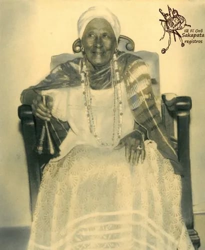 Porträt von Mãe Agripina de Aganju (1890–1966) – Gedenkseite