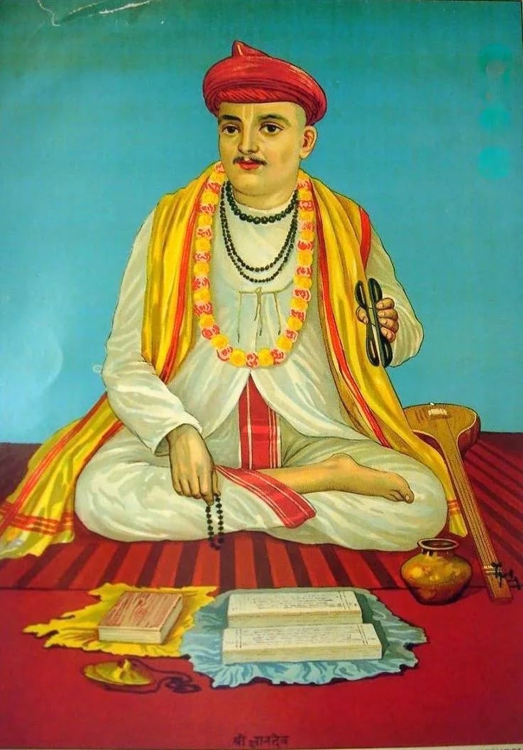 Porträt von Dnyaneshwar (1275–1296) – Gedenkseite