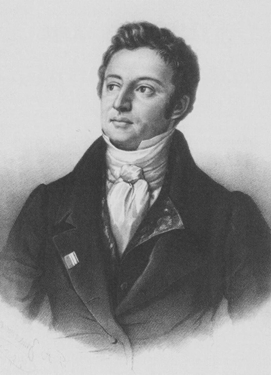 Portrait of Rudolph Brandes (1795–1842) – memorial page