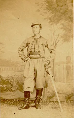 Portrait of Ferdinand Le Caron de Troussures (1831–1870) – memorial page