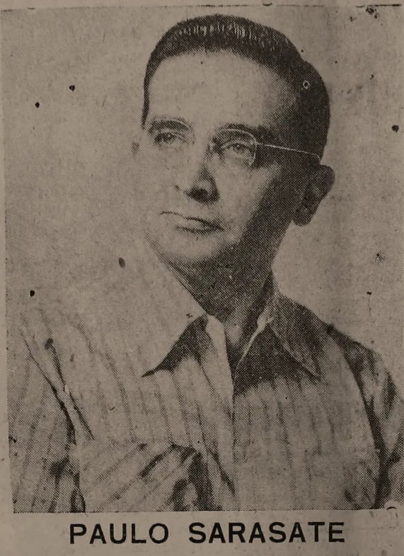 Portrait of Paulo Sarasate (1908–1968) – memorial page