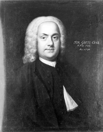 Porträt von Israel Gottlieb Canz (1690–1753) – Gedenkseite