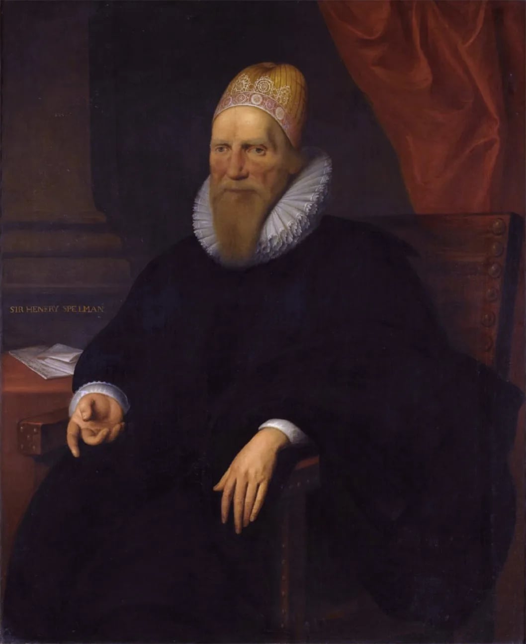 Portrait of Henry Spelman (1564–1641) – memorial page