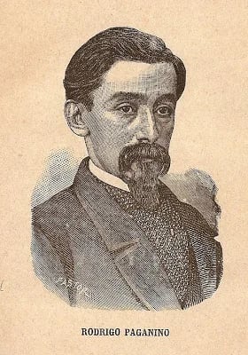 Portrait of Rodrigo Paganino (1835–1863) – memorial page