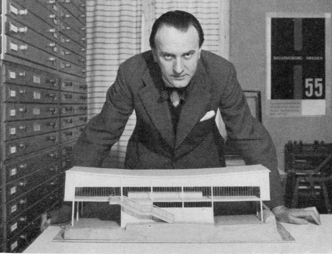Porträt von Carl-Axel Acking (1910–2001) – Gedenkseite