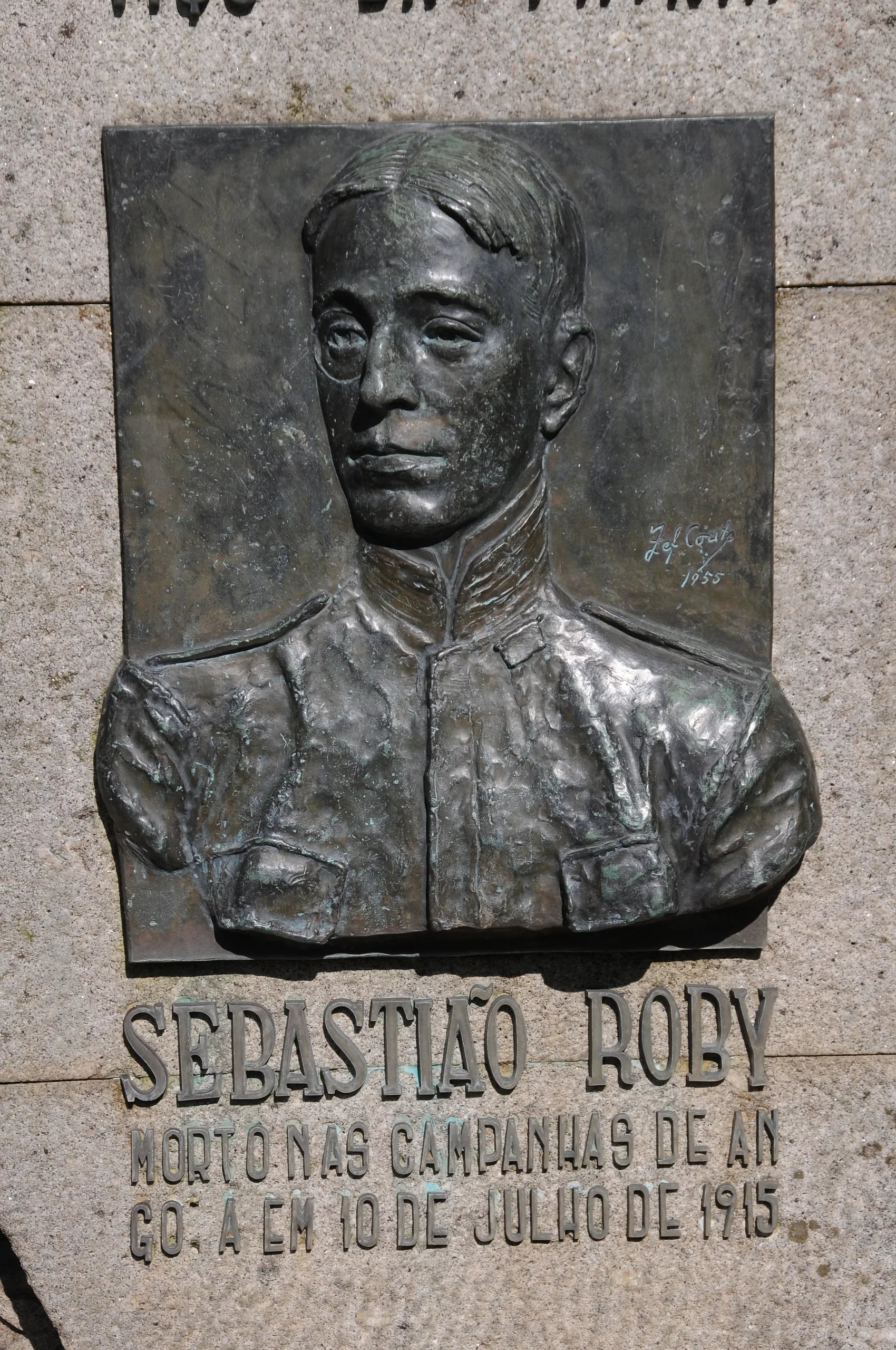 Portrait of Sebastião Roby (1883–1915) – memorial page