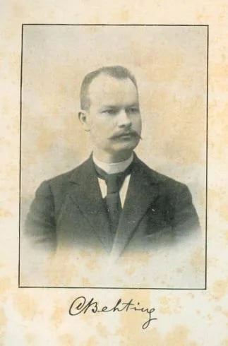 Portrait of Carl Behting (1867–1943) – memorial page