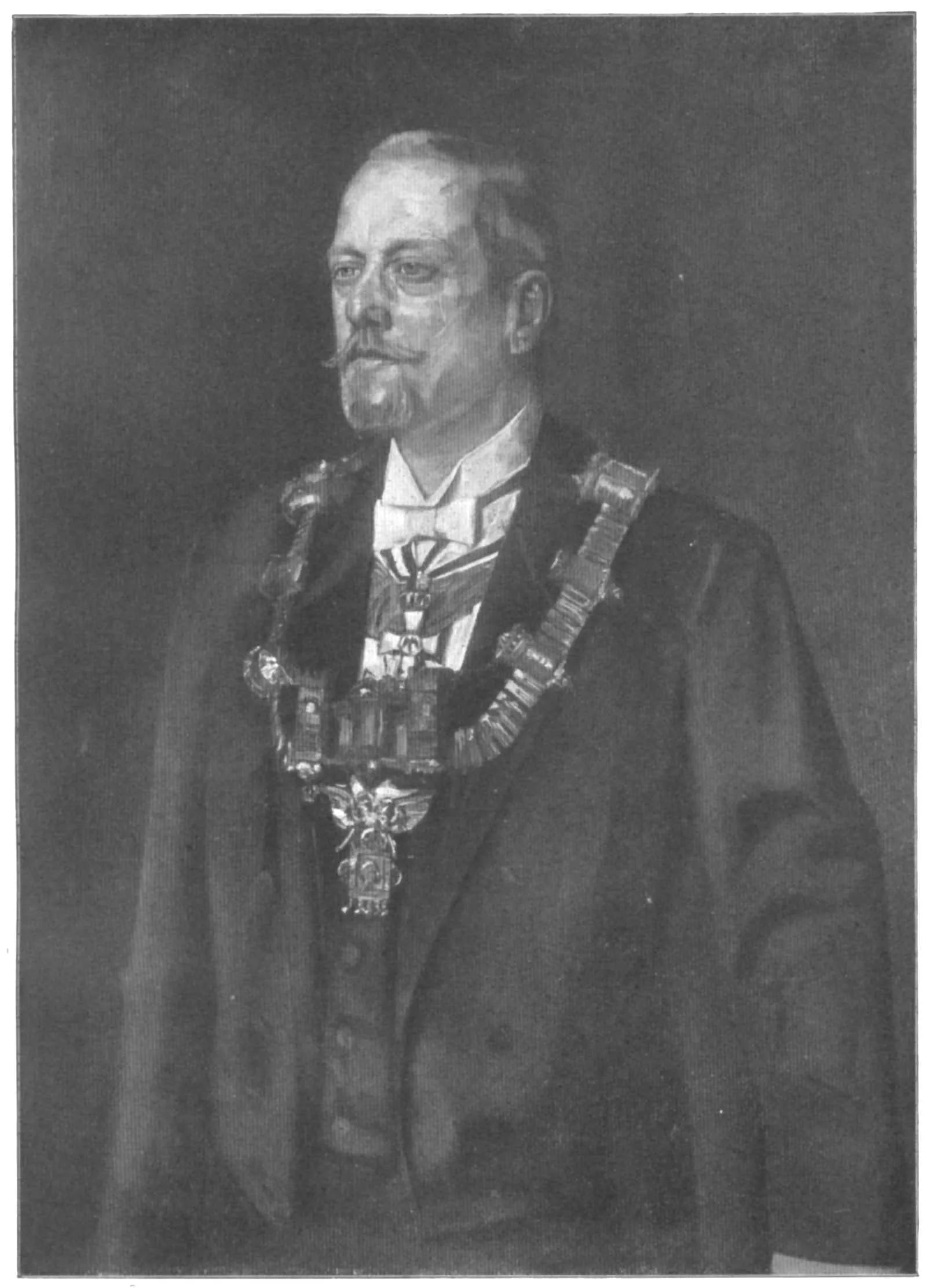 Porträt von Carl Bernhard von Ibell (1847–1924) – Gedenkseite