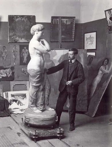 Porträt von Carl Burckhardt (1878–1923) – Gedenkseite