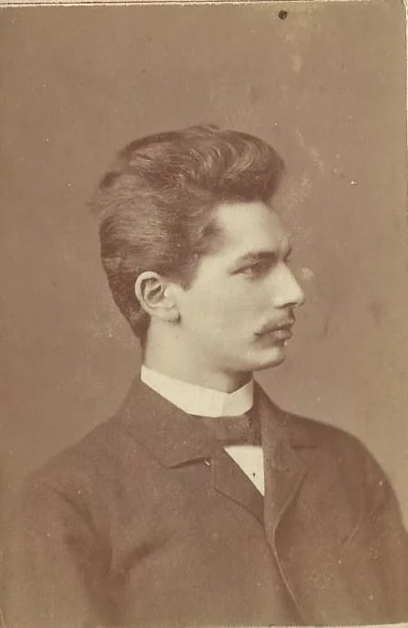 Portrait of Carl Caro (1850–1884) – memorial page