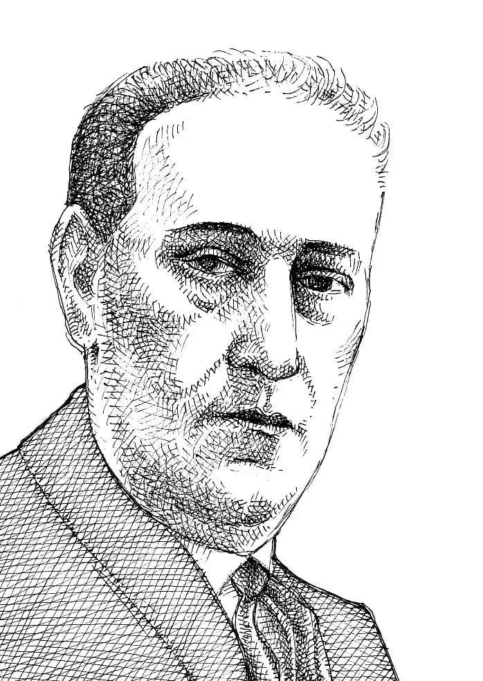 Porträt von Ferenc Hoffmann (1873–1945) – Gedenkseite