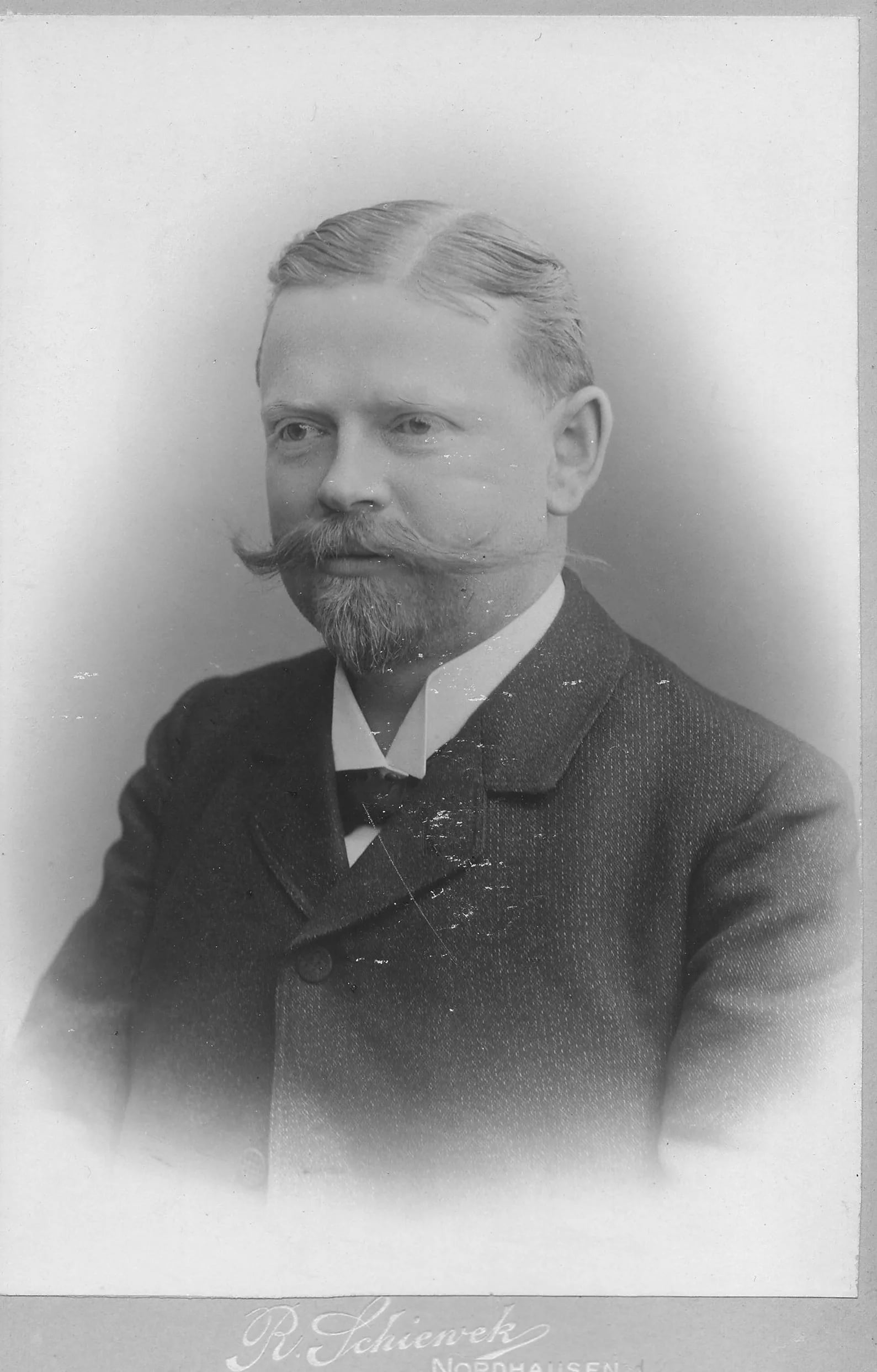 Portrait of Carl Contag (1863–1934) – memorial page