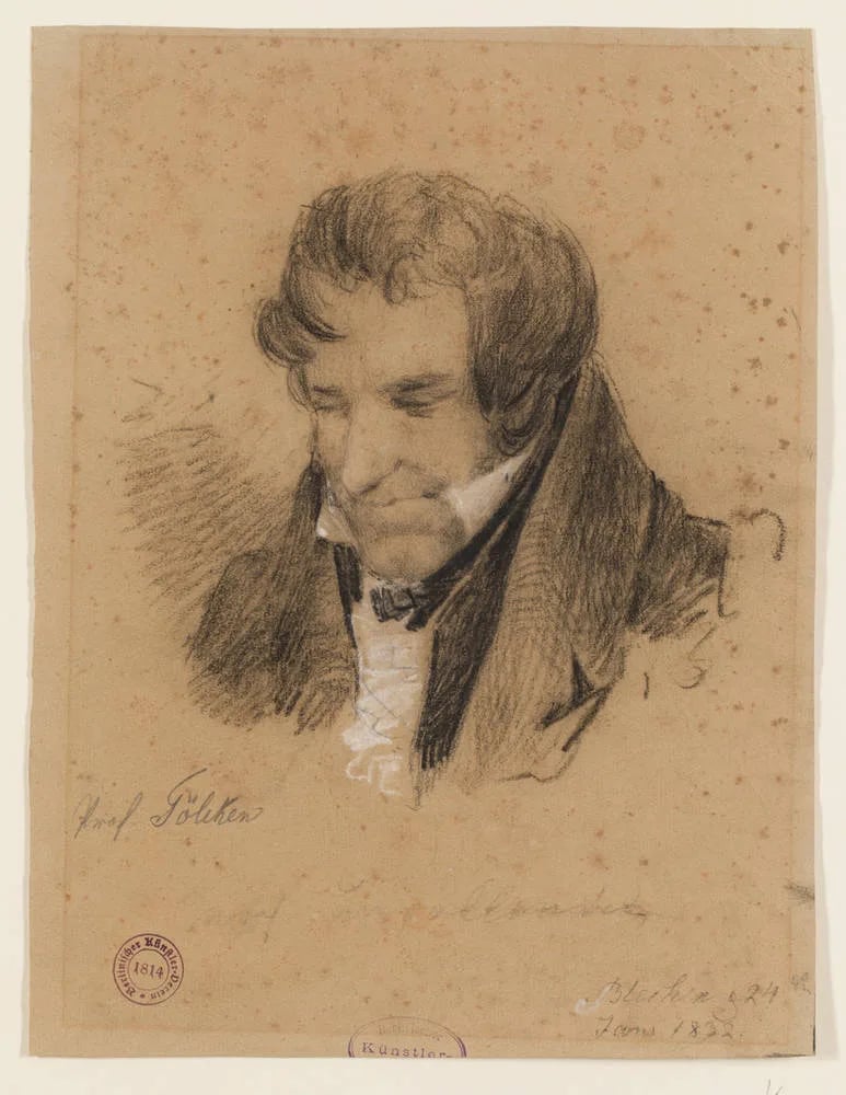 Portrait of Ernst Heinrich Toelken (1785–1869) – memorial page