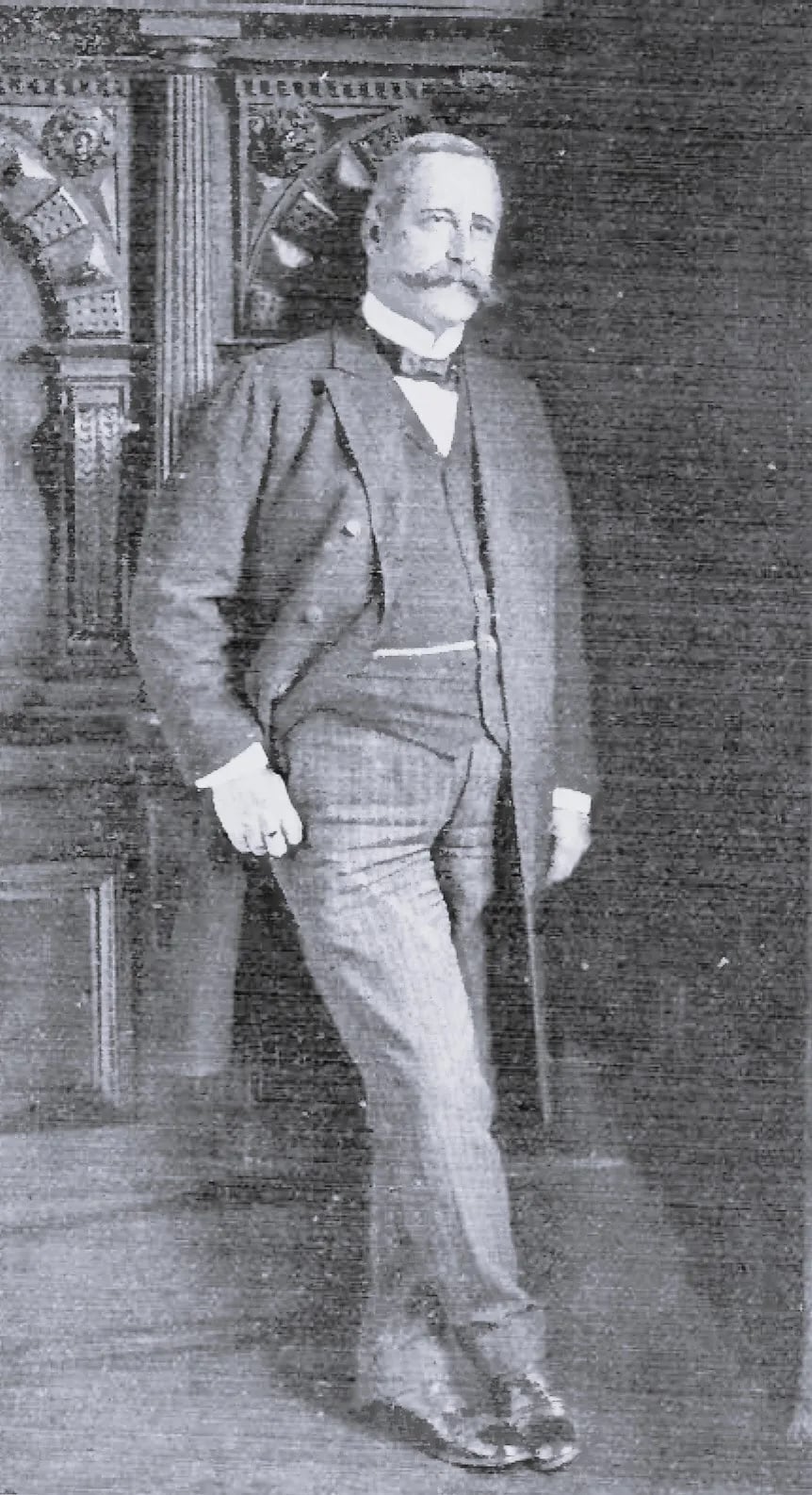 Portrait of Carl Dimpker (1856–1923) – memorial page