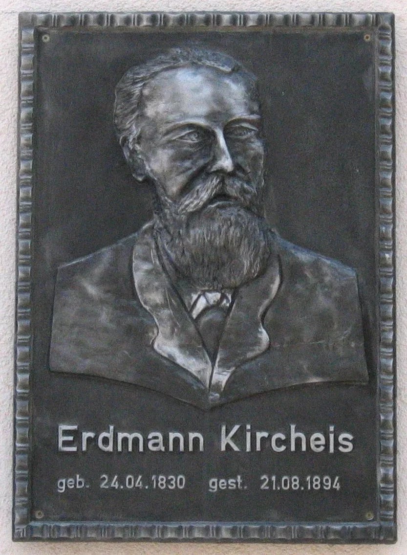 Porträt von Carl Erdmann Kircheis (1830–1894) – Gedenkseite