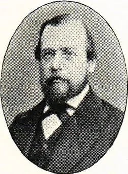 Porträt von Carl Erik Bergstrand (1830–1914) – Gedenkseite