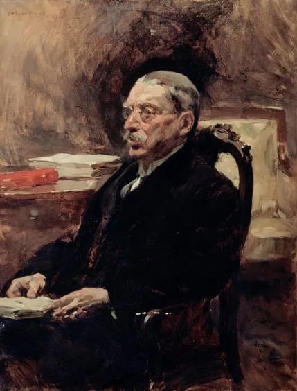 Portrait of Francisco Teixeira de Queirós (1848–1919) – memorial page