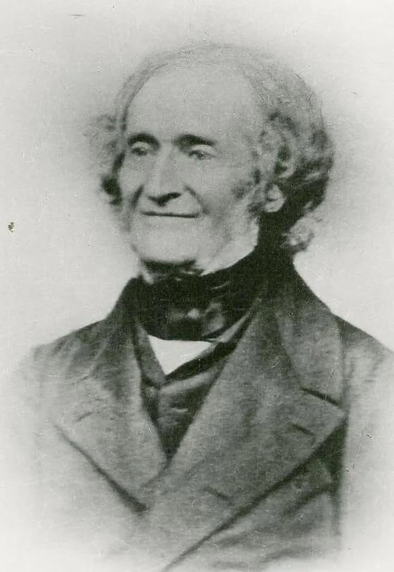 Porträt von Carl Friedrich Gotthelf Baumfelder (1798–1865) – Gedenkseite