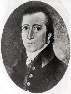 Porträt von Carl Friedrich Ludwig von Gontard (1764–1839) – Gedenkseite