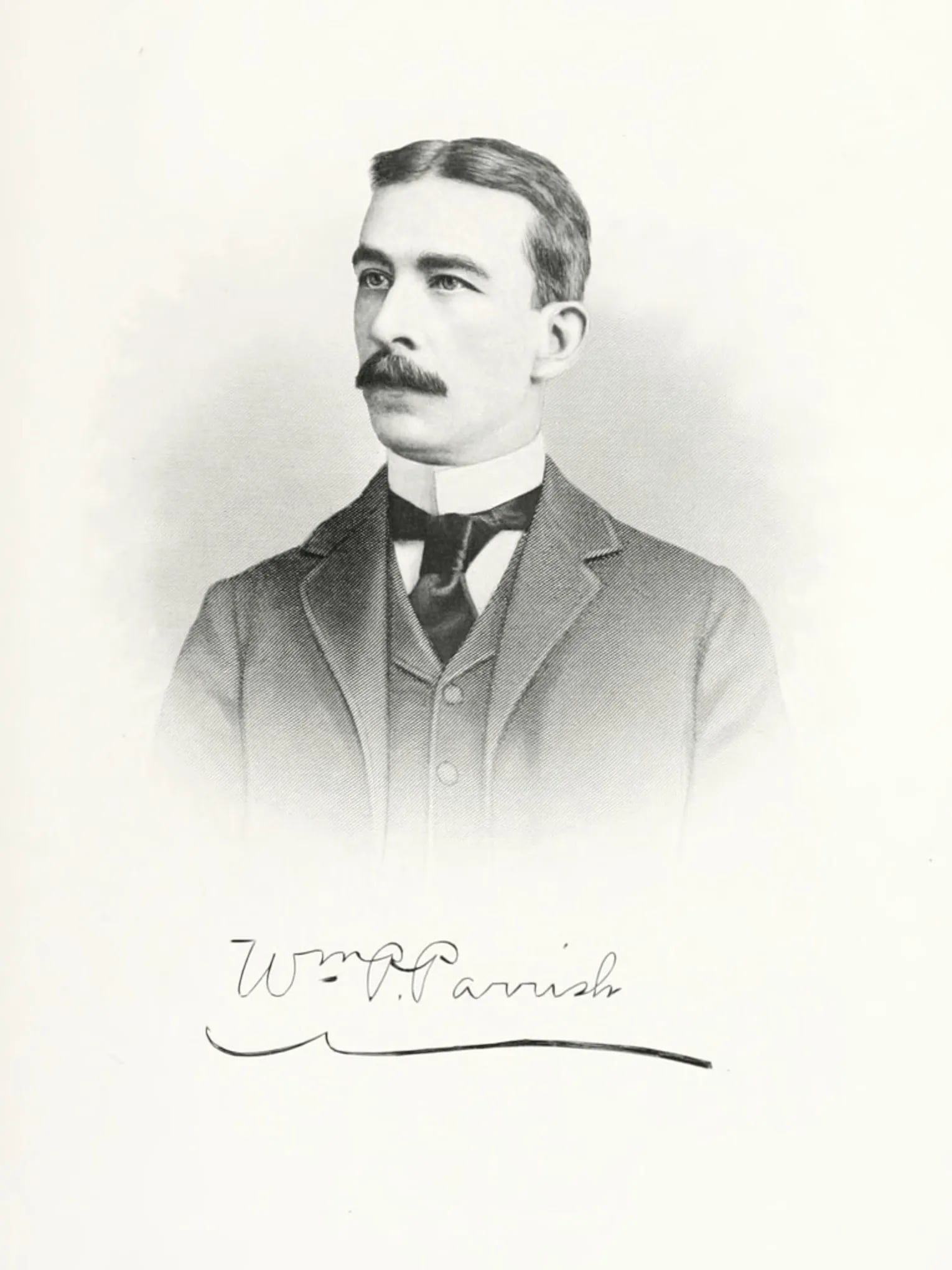 Portrait of William Peck Parrish (1860–1901) – memorial page