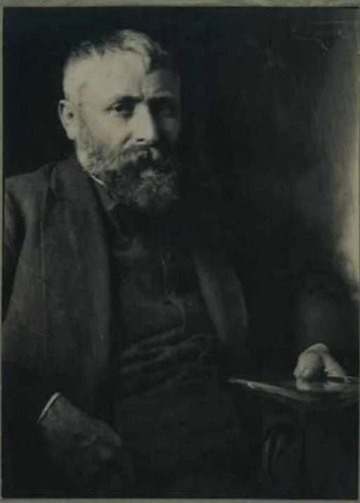 Porträt von Carl Johann Becker-Gundahl (1856–1925) – Gedenkseite