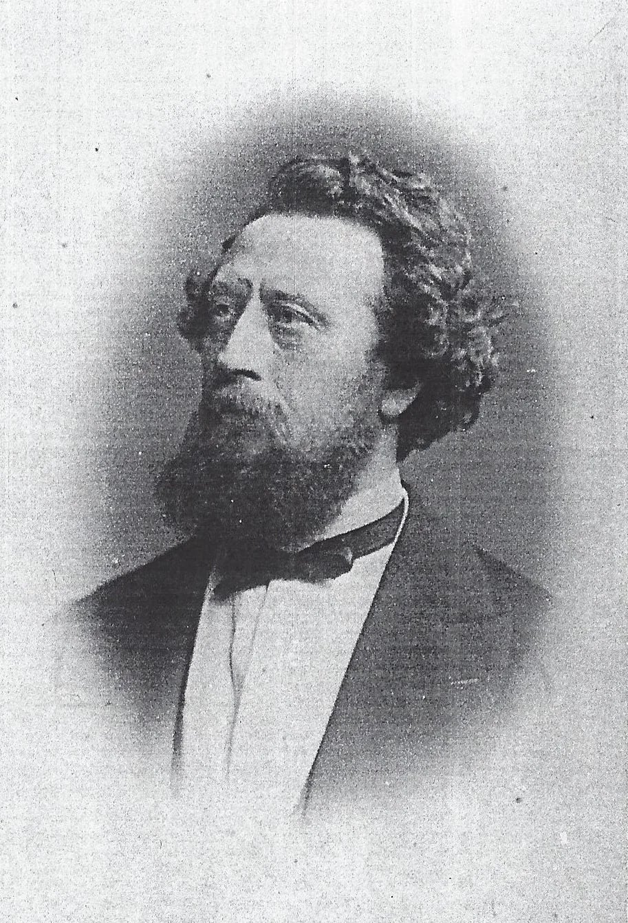 Portrait of Carl Julius Dannenberg (1813–1875) – memorial page