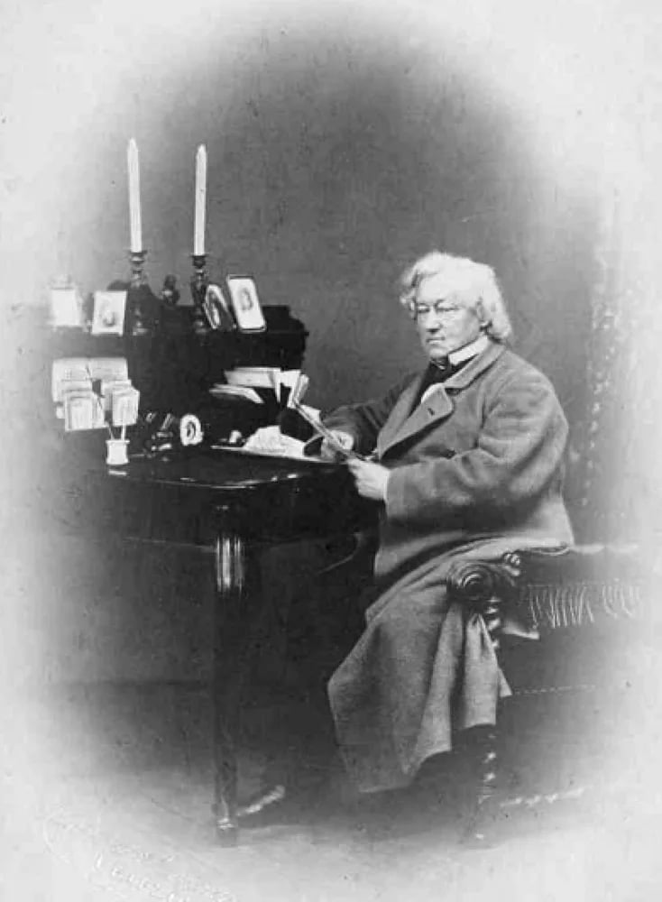 Portrait of Carl Lampe (1804–1889) – memorial page