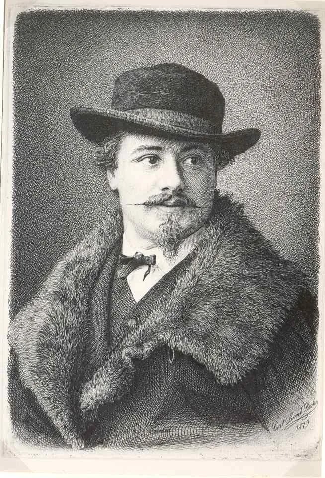 Portrait of Carl Leonhard Becker (1843–1917) – memorial page