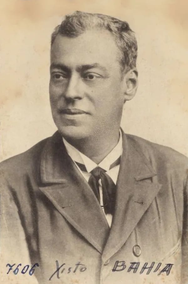 Porträt von Xisto Bahia (1841–1894) – Gedenkseite