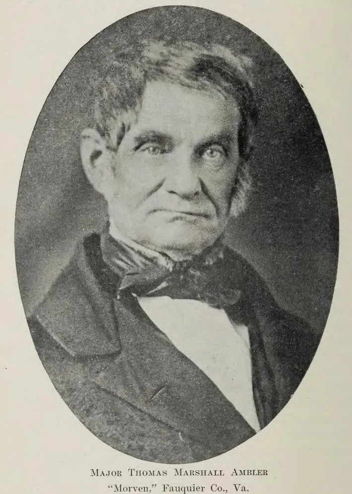 Portrait of Thomas Marshall Ambler (1791–1875) – memorial page