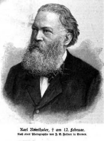 Portrait of Carl Reinthaler (1822–1896) – memorial page