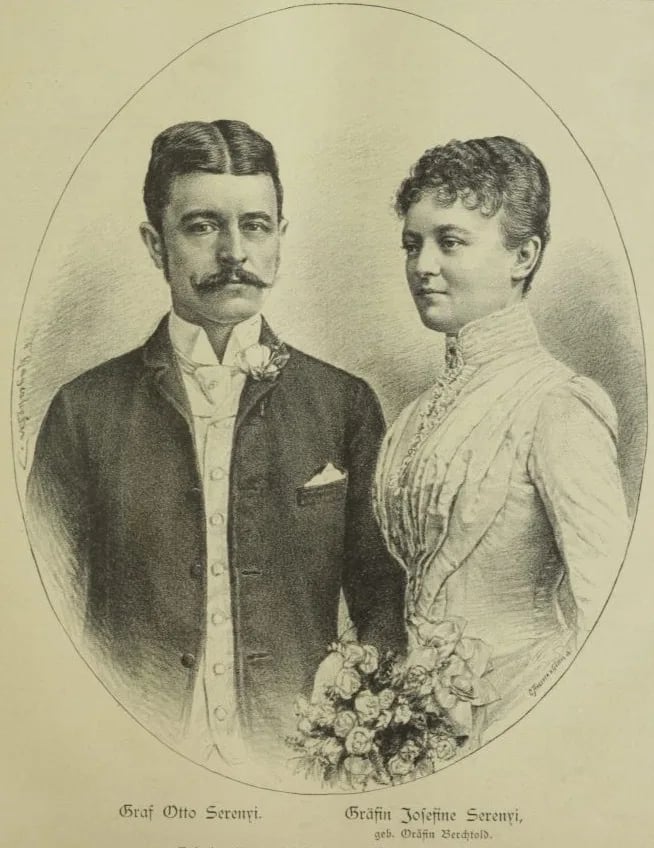 Portrait of Josephine Berchtold (1862–1888) – memorial page