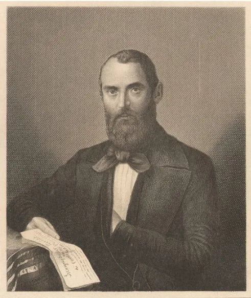 Portrait of Carl Nauwerck (1810–1891) – memorial page