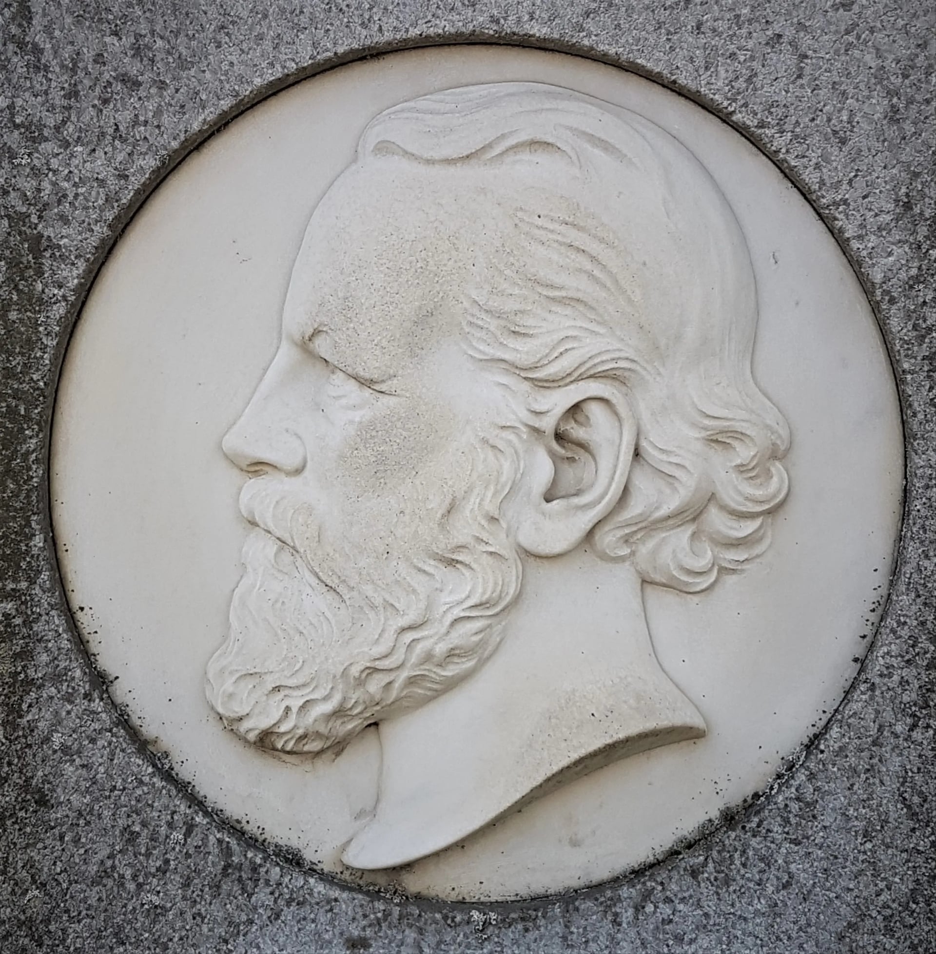 Portrait of Carl Offterdinger (1829–1889) – memorial page