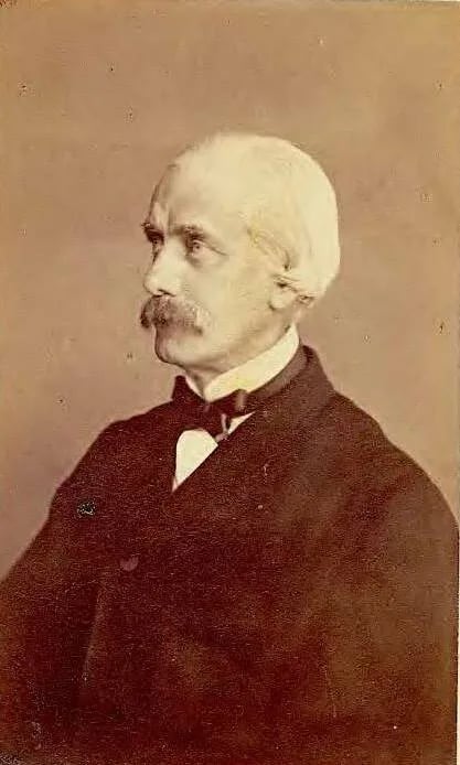 Porträt von Carl Anton Filip von Saltza (1811–1883) – Gedenkseite