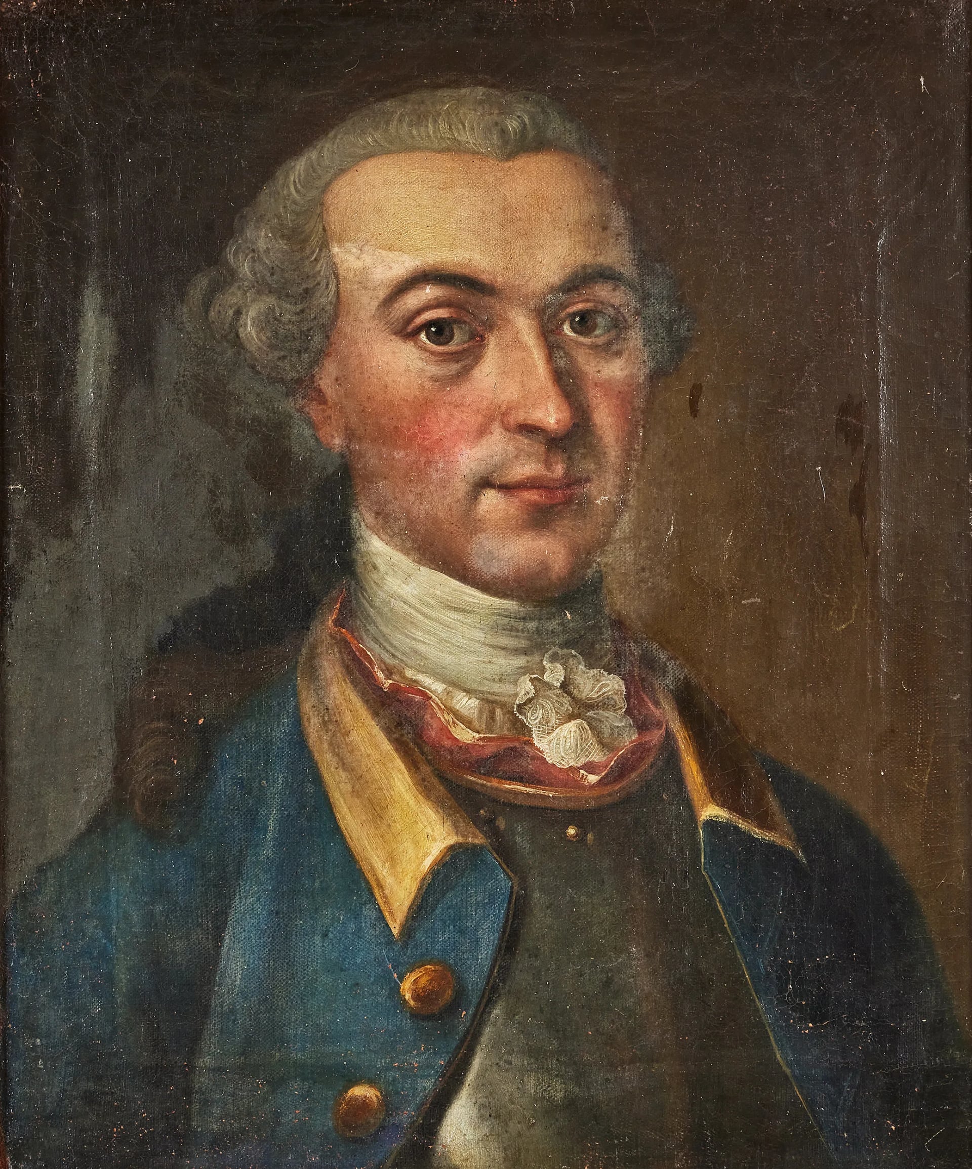 Portrait of Carl Fredrik von Saltza (1717–1801) – memorial page