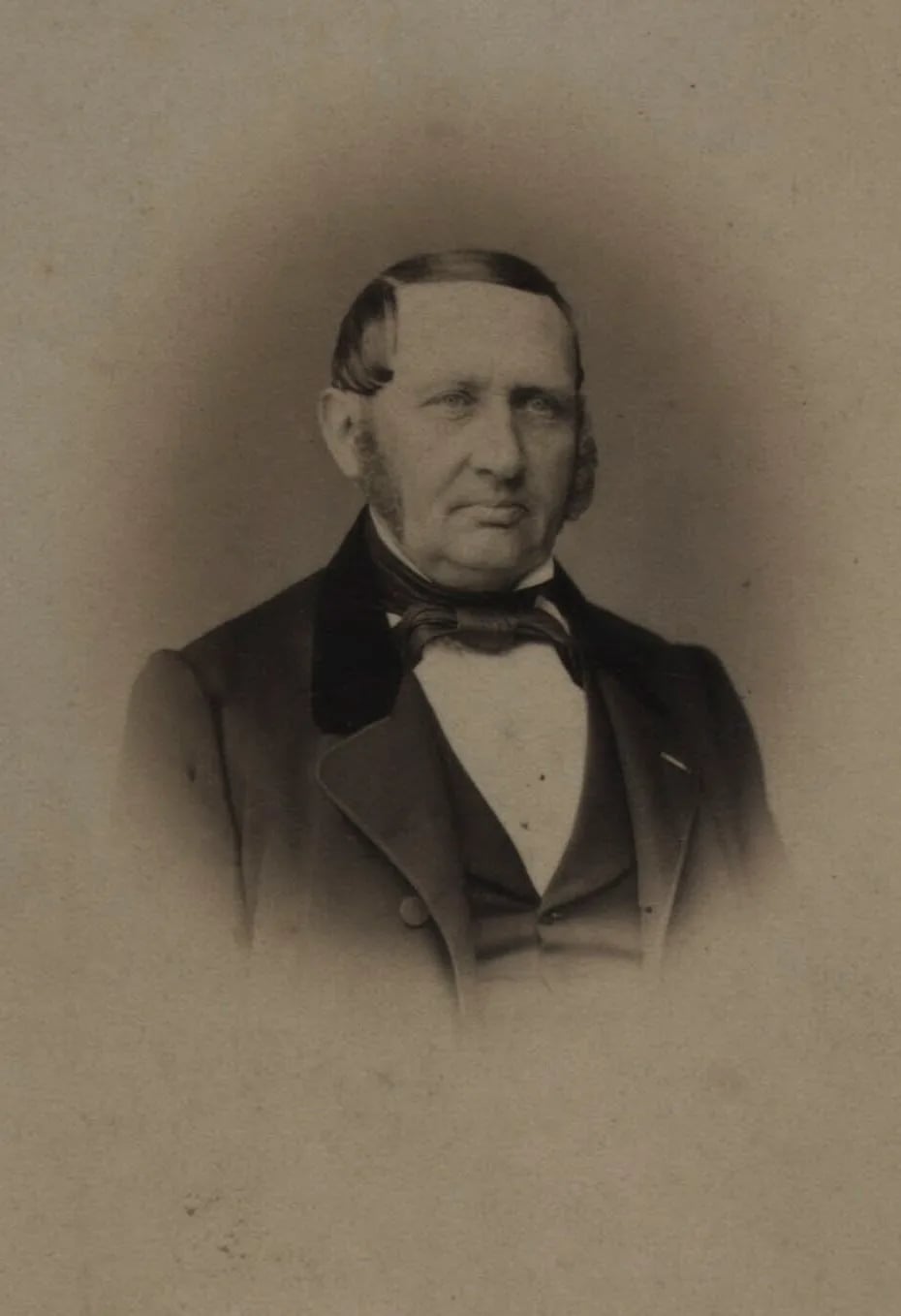 Portrait of Hans Clausen (1806–1891) – memorial page