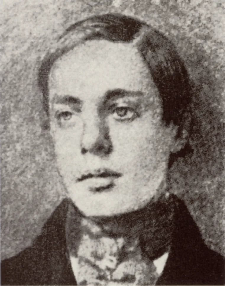Porträt von Carl Schindler (1821–1842) – Gedenkseite