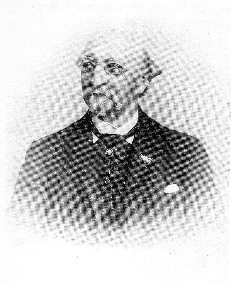 Porträt von Carl Schorn (1818–1900) – Gedenkseite