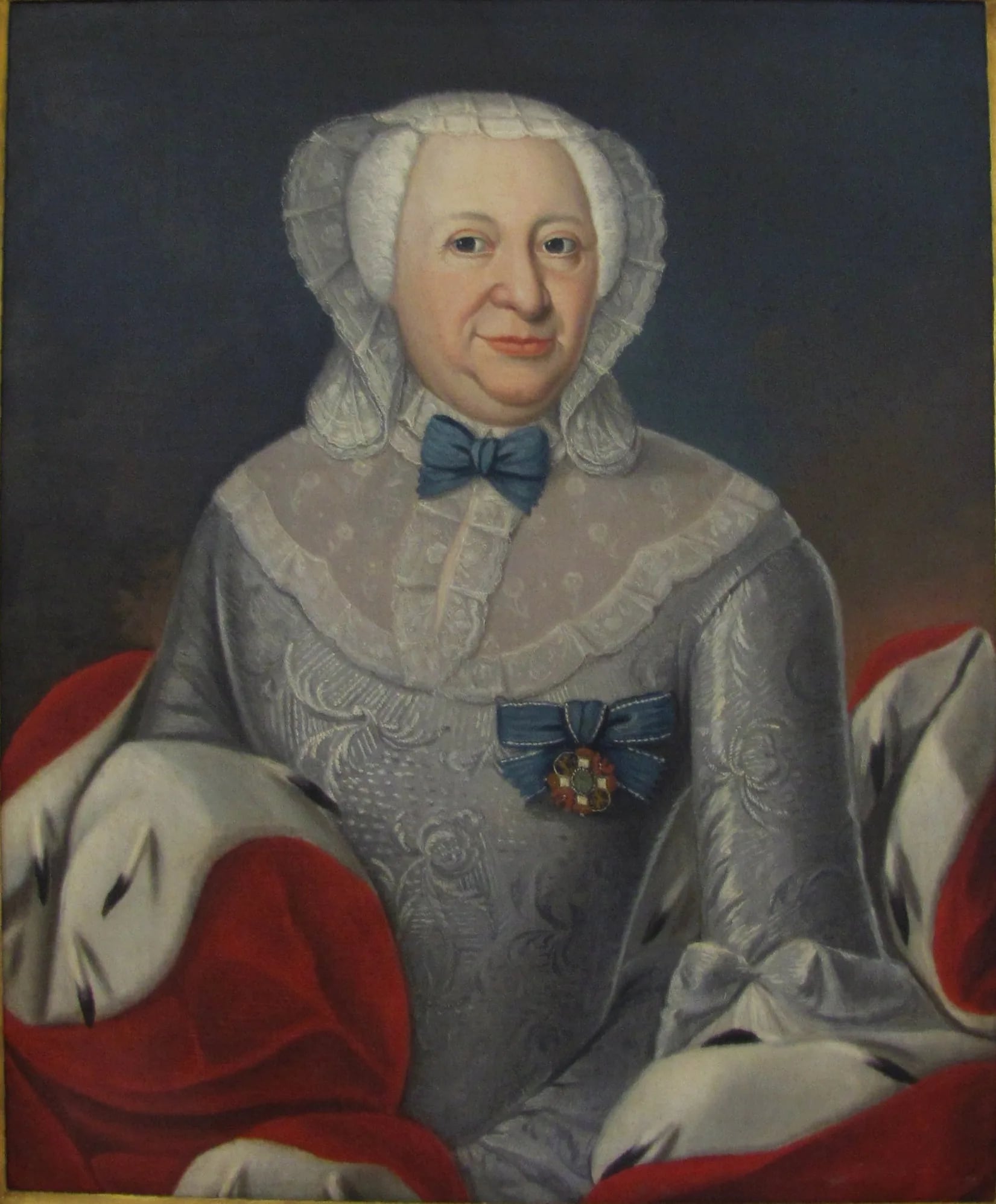 Porträt von Auguste zu Mecklenburg (1674–1756) – Gedenkseite