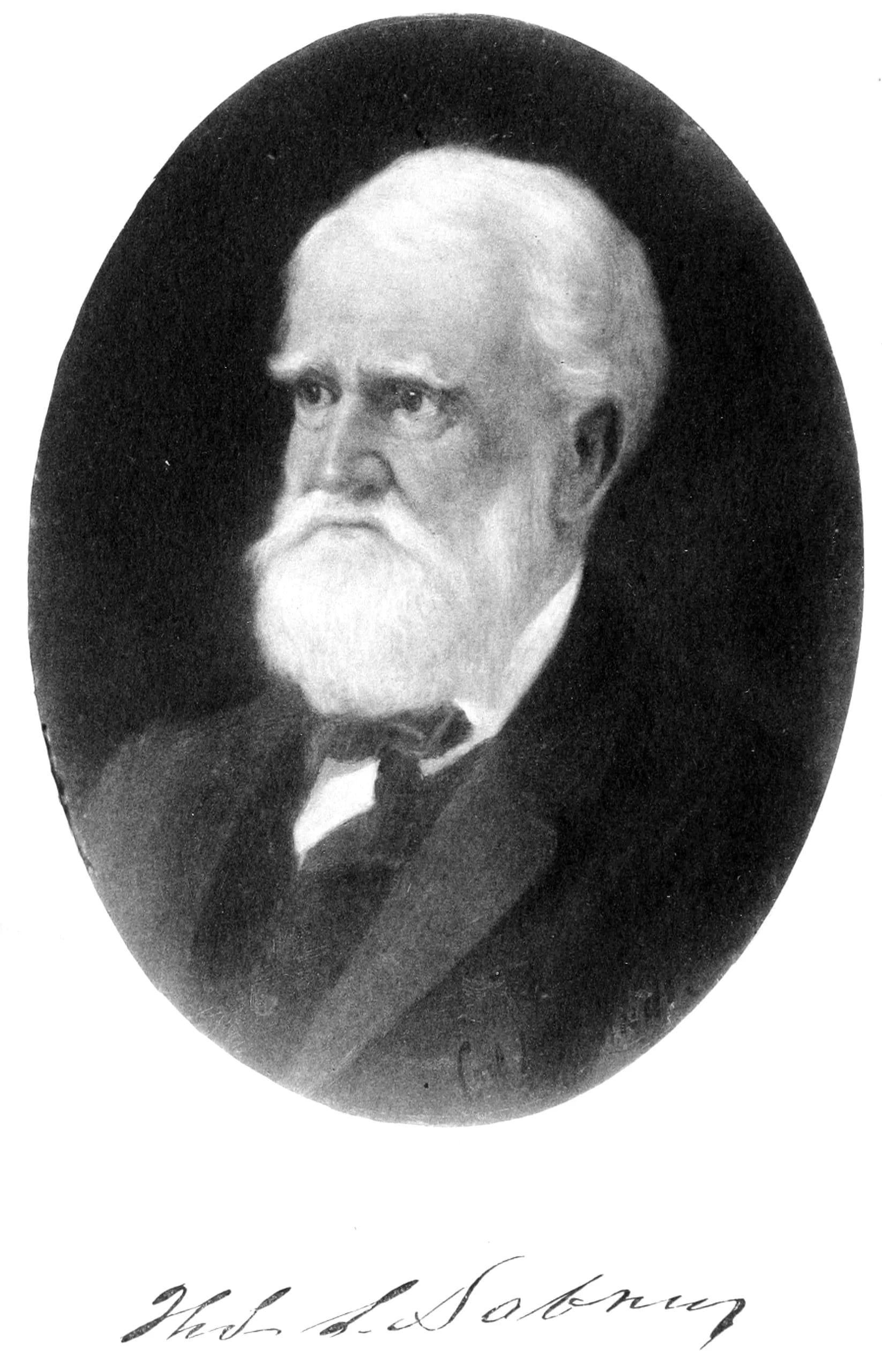 Porträt von Thomas Smith Gregory Dabney (1796–1885) – Gedenkseite