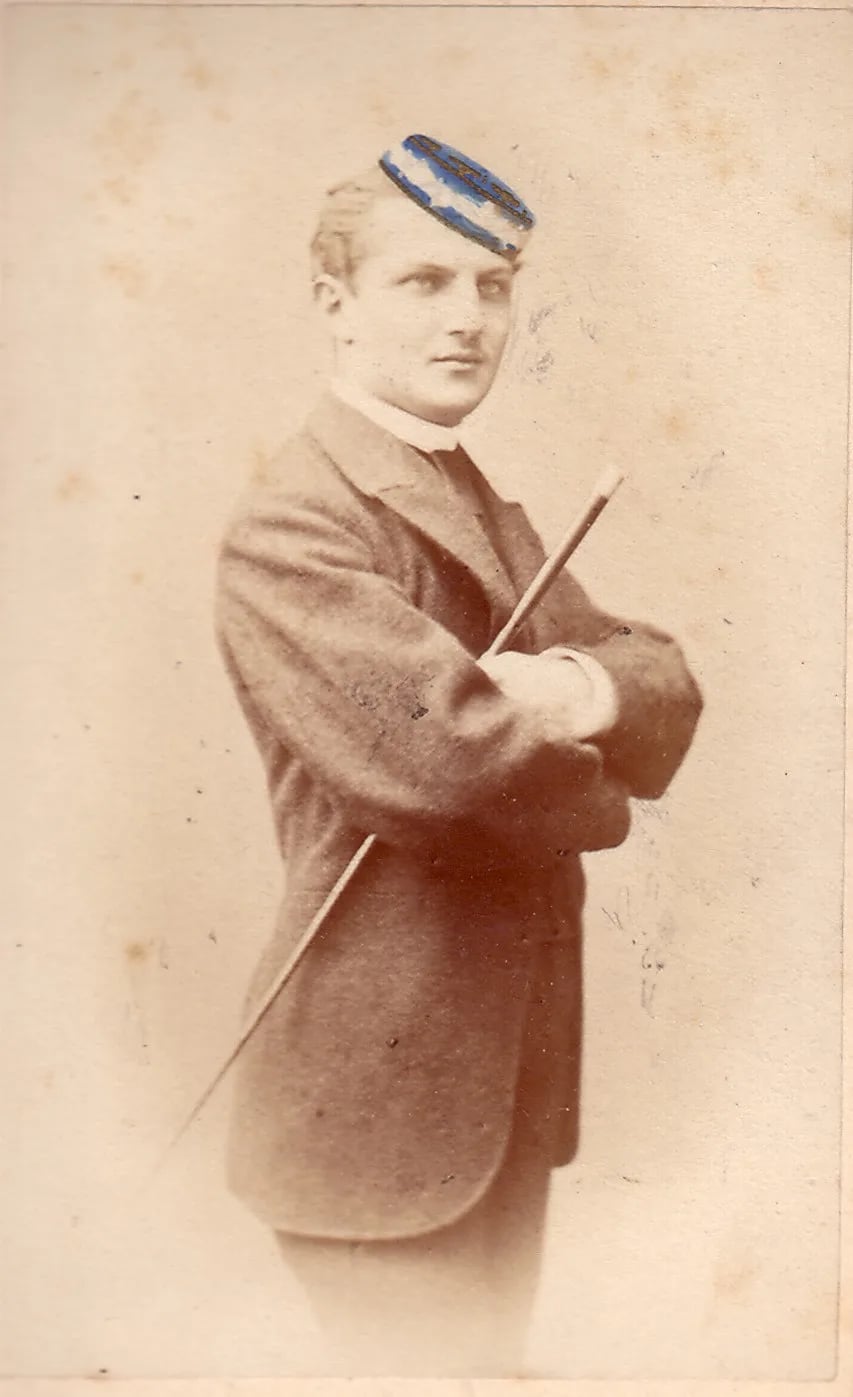 Porträt von Carl Spude (1852–1914) – Gedenkseite