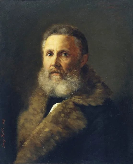 Porträt von Carl Teibler (1821–1895) – Gedenkseite